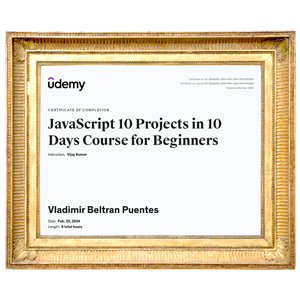 Javascript Udemy
